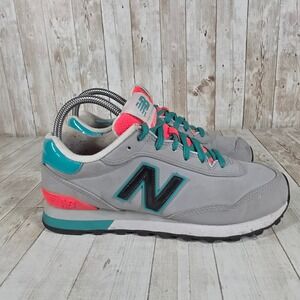New Balance Gray and Teal Sneakers